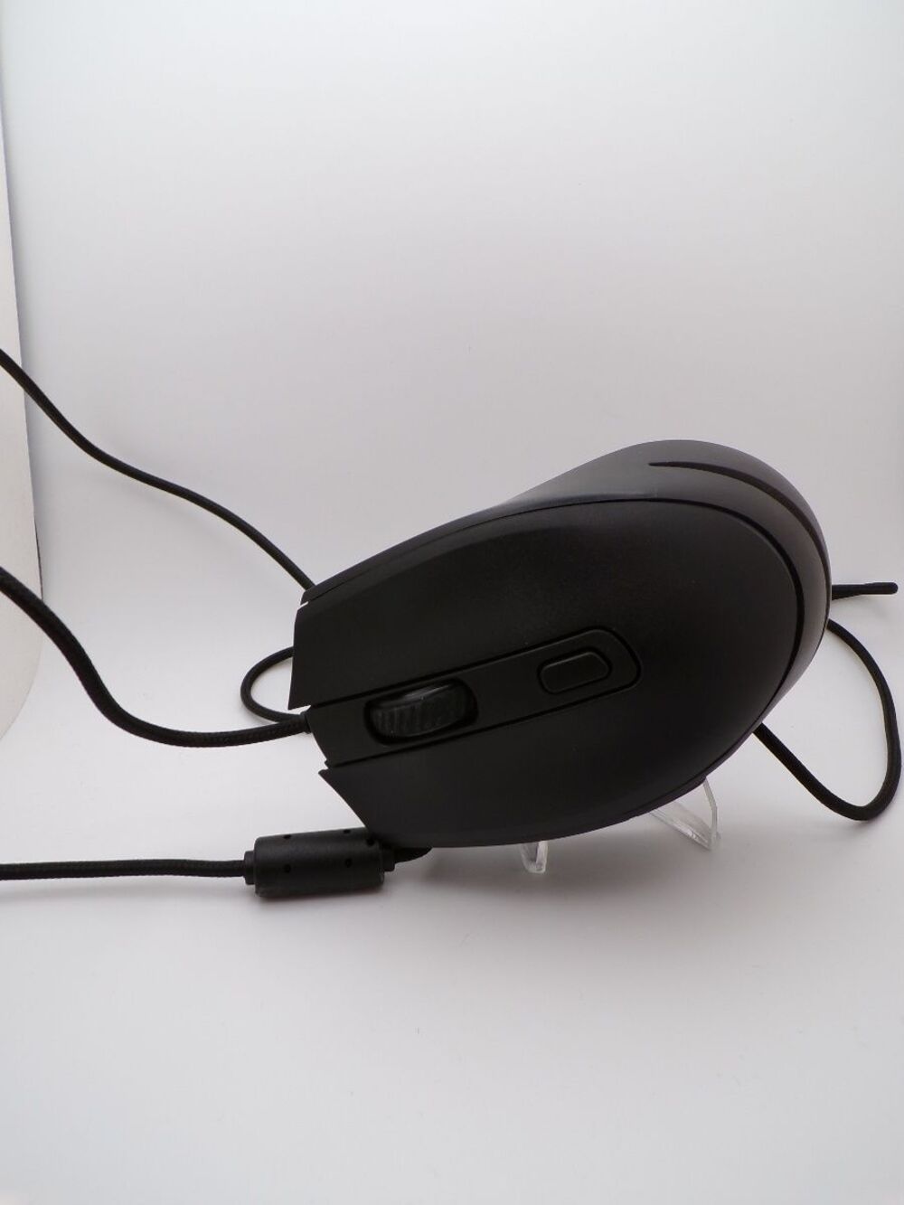 TITAN GA-0539-BK Wired LED Gaming Mouse USB Braided Cable Black